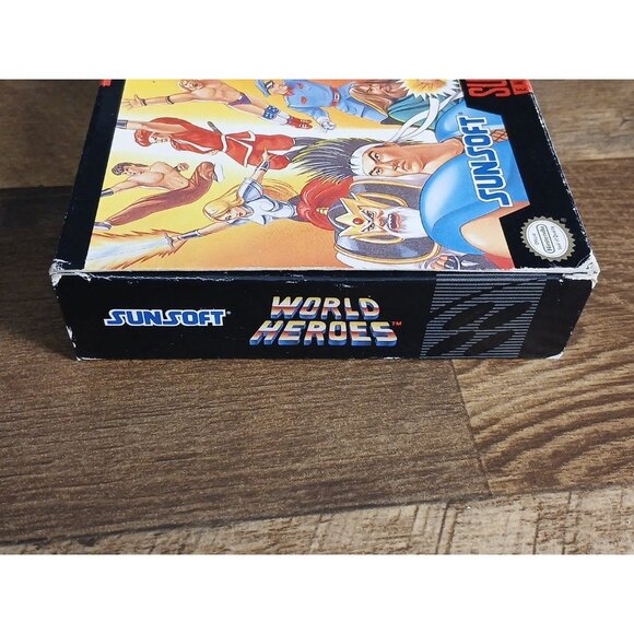 World Heroes 2 (Super Nintendo, SNES) Complete CIB - Tested - Picture 11 of 15